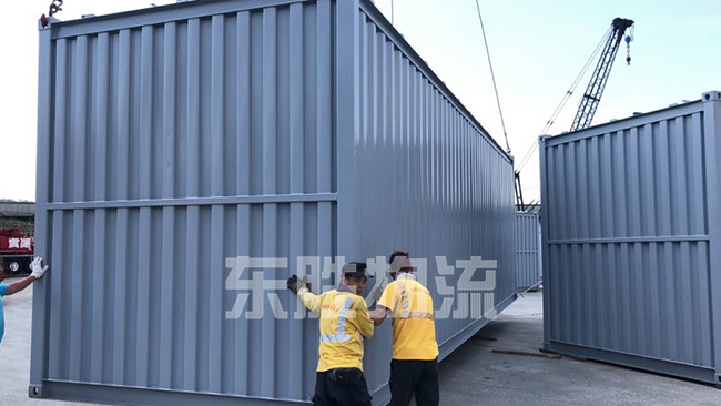 廣州貨運(yùn)到香港_廣州到香港物流專線，深圳東勝物流中港拖車運(yùn)輸圖