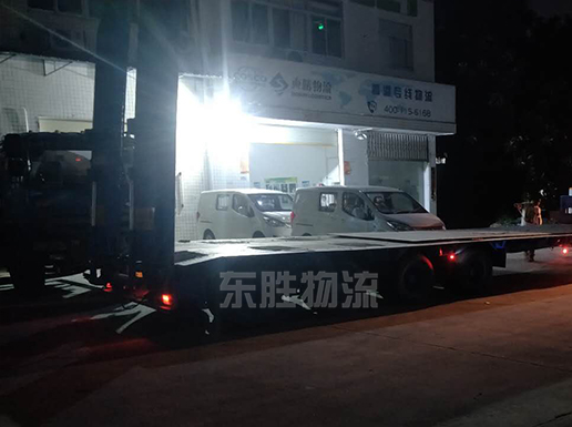 小轎車托運(yùn)到香港，轎車運(yùn)輸香港案例圖