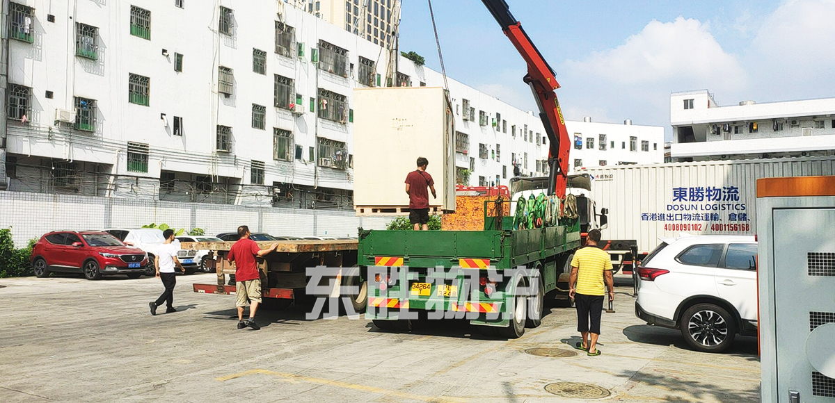 惠州到香港貨運(yùn)，中港物流公司服務(wù)項(xiàng)目，惠州到香港運(yùn)輸案例圖